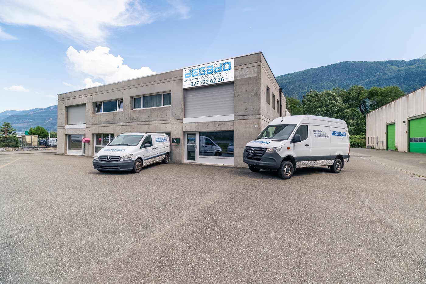 Locaux de DEGADO SARL à Martigny