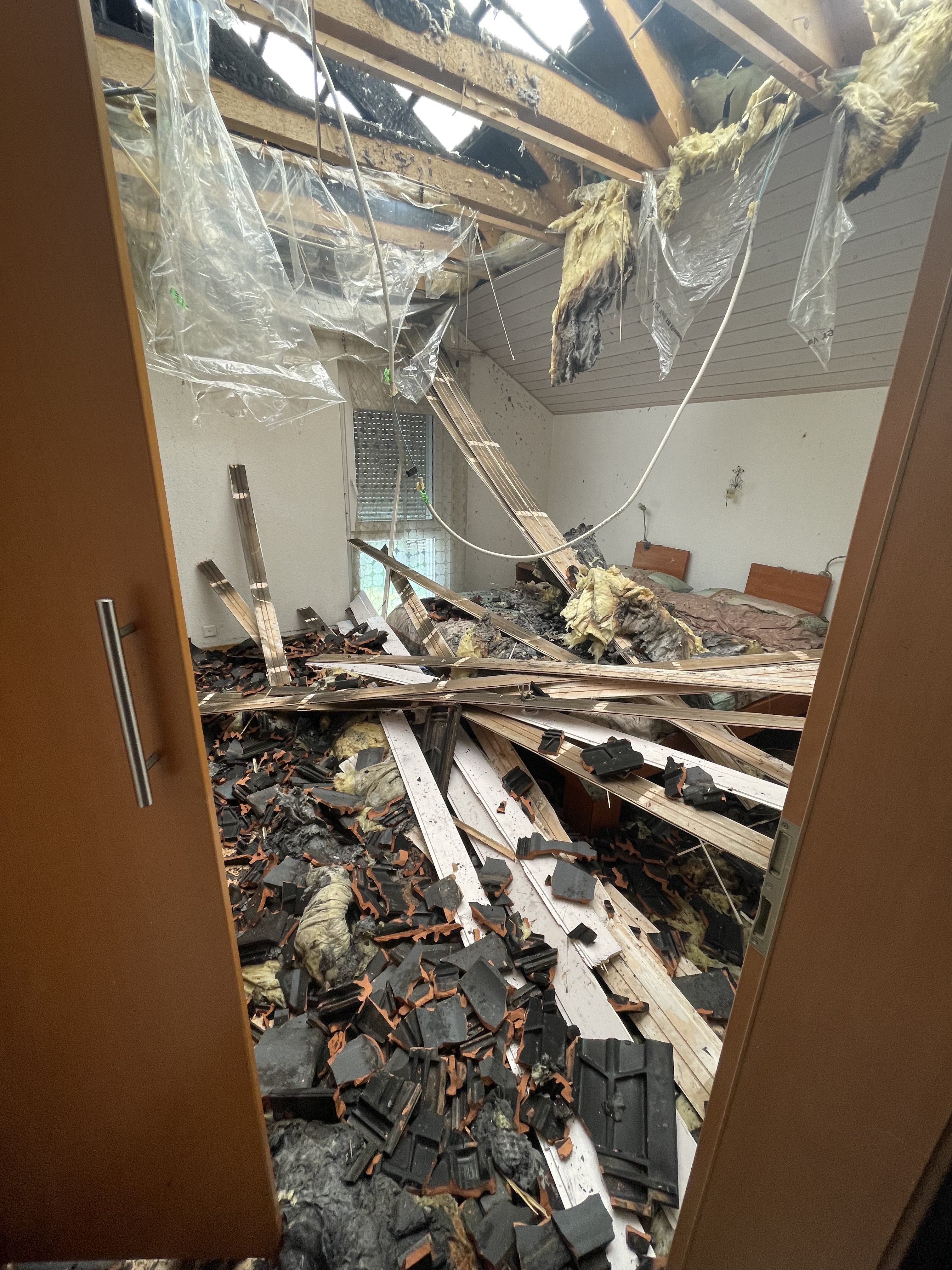 Assainissement suite à un dégât de feu
